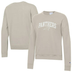 Carolina Panthers Champion Women's Powerblend Cocoa Butter Fleece Sweatshirt Light Brown