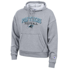 Carolina Panthers Champion Women's Triumph Tri-Blend Hoodie Gray