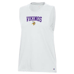 Minnesota Vikings Champion Women's Muscle Tank Top White