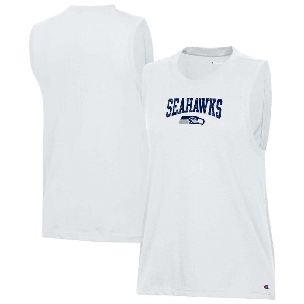 Seattle Seahawks Champion Women's Muscle Tank Top White