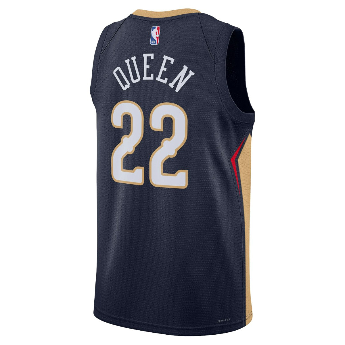 Derik Queen New Orleans Pelicans Unisex Swingman Jersey Icon Edition Navy | Nike US