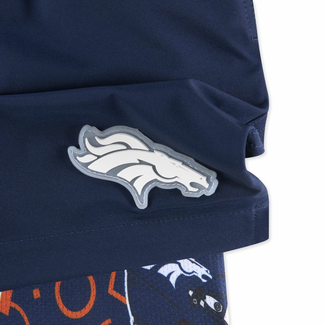 Denver Broncos Chubbies The Secret Lined Swim Trunks Navy