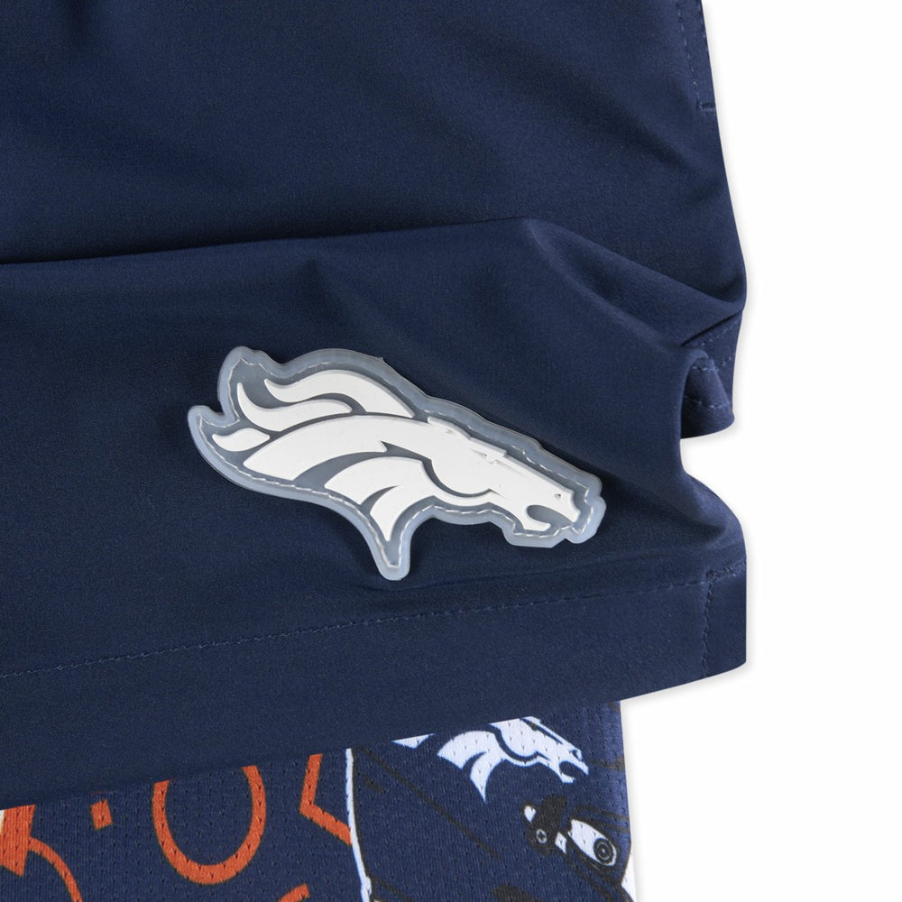 Denver Broncos Chubbies The Secret Lined Swim Trunks Navy