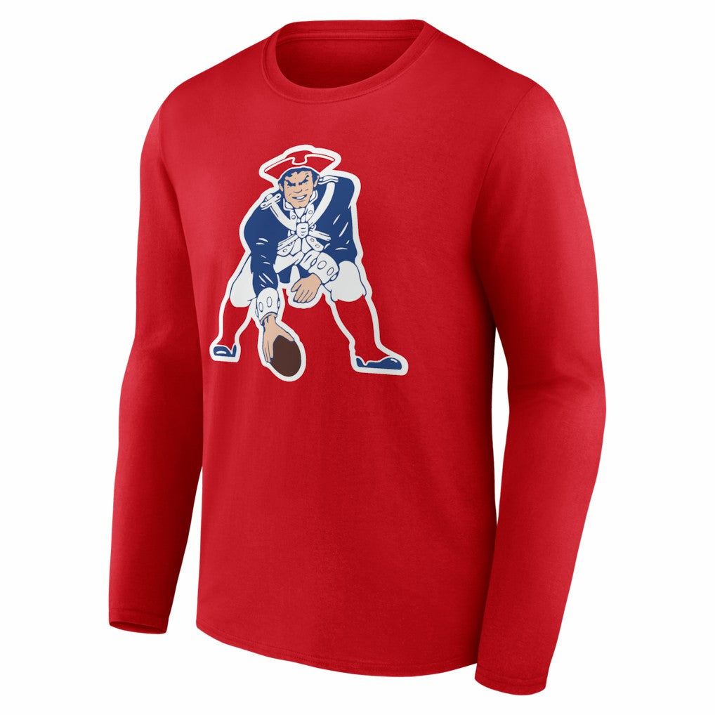 Drake Maye New England Patriots Nickname Long Sleeve T-Shirt Red