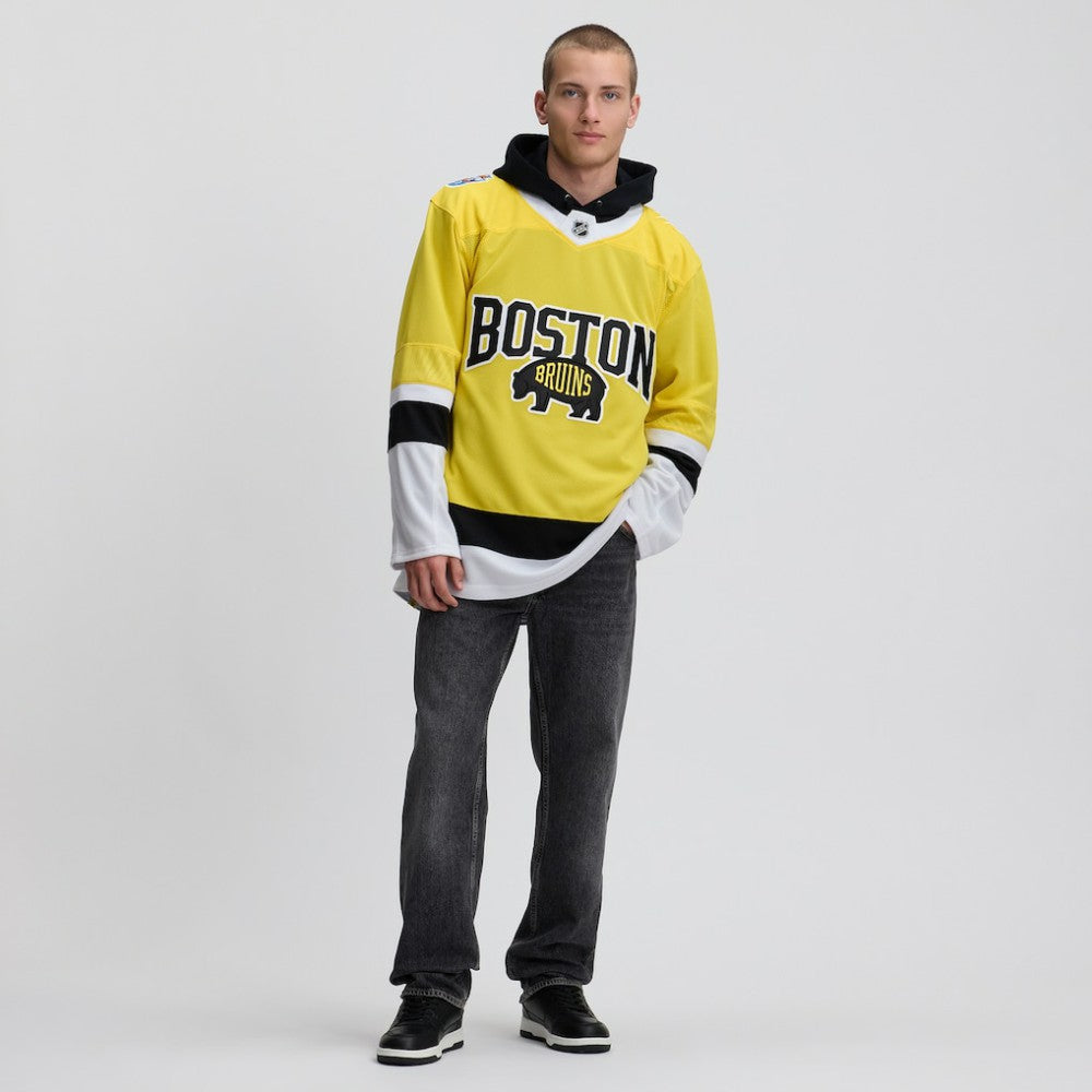 Boston Bruins Fanatics 2026 NHL Stadium Series Premium Jersey - Gold - NHL 203707693