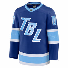 Tampa Bay Lightning Fanatics 2026 NHL Stadium Series Premium Custom Jersey - Blue - NHL 203707696
