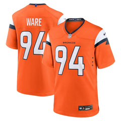 Nike DeMarcus Ware Denver Broncos Team Retired Game Jersey Orange