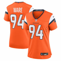 Nike DeMarcus Ware Denver Broncos Women's Team Retired Game Jersey Orange