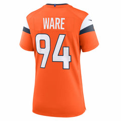 Nike DeMarcus Ware Denver Broncos Women's Team Retired Game Jersey Orange