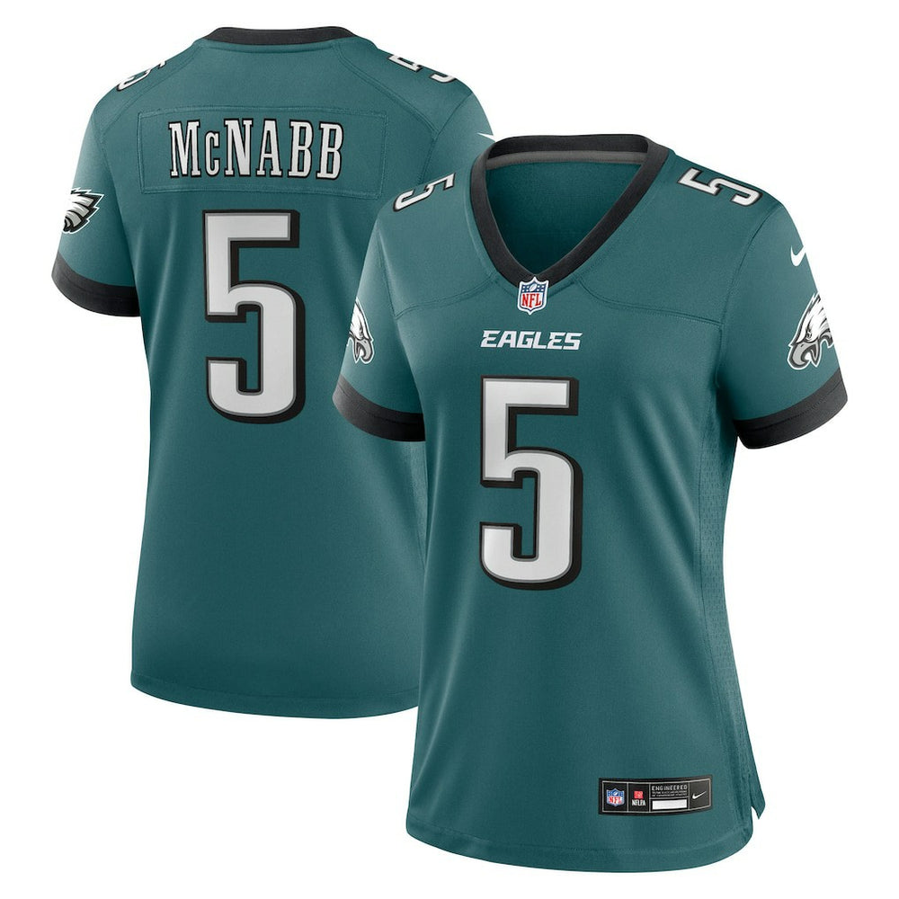 Nike Donovan McNabb Philadelphia Eagles Women's Team Retired Game Jersey Midnight Green