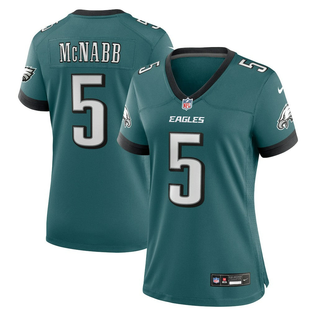 Nike Donovan McNabb Philadelphia Eagles Women's Team Retired Game Jersey Midnight Green
