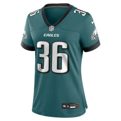 Nike Brian Westbrook Philadelphia Eagles Women's Team Retired Game Jersey Midnight Green