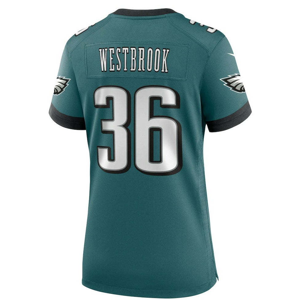 Nike Brian Westbrook Philadelphia Eagles Women's Team Retired Game Jersey Midnight Green