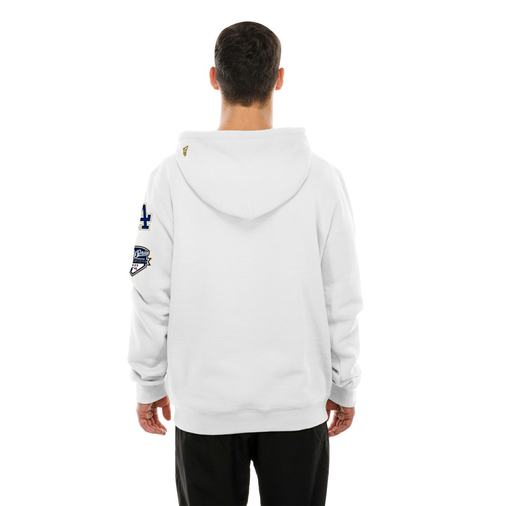 Los Angeles Dodgers New Era 2026 Gold Collection Logo Hoodie - White - New Era Lifestyle