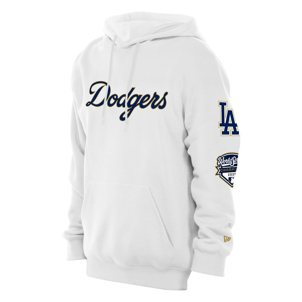 Los Angeles Dodgers New Era 2026 Gold Collection Logo Hoodie - White - New Era Lifestyle