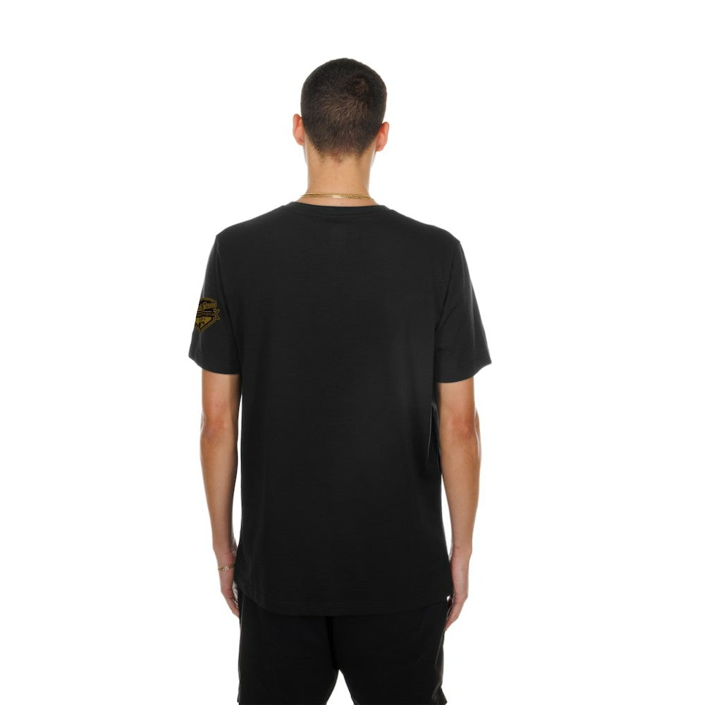 Los Angeles Dodgers New Era 2026 Gold Collection Logo & Patch T-Shirt - Black - New Era on Sale