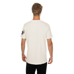 Los Angeles Dodgers New Era 2026 Gold Collection Logo & Patch T-Shirt - Cream - New Era Discount