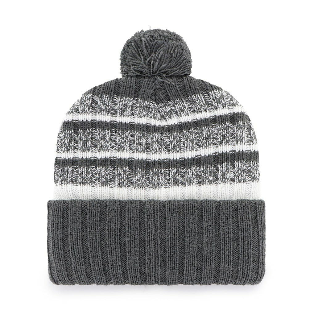 47 brand Chicago Bears '47 Tavern Cuffed Knit Hat with Pom Charcoal