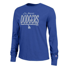 Los Angeles Dodgers Champion Women's Long Sleeve T-Shirt - Royal - MLB Online