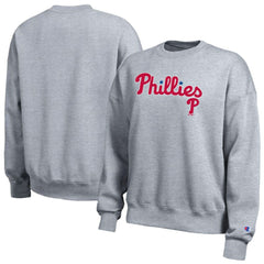 Philadelphia Phillies Champion Women's All-Star Sweatshirt - Heather Gray - MLB Lifestyle