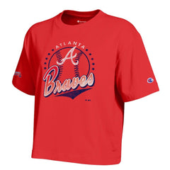 Atlanta Braves Champion Women's All-Star T-Shirt - Red - MLB Lifestyle