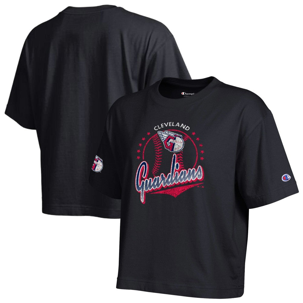 Cleveland Guardians Champion Women's All-Star T-Shirt - Black - MLB Sale