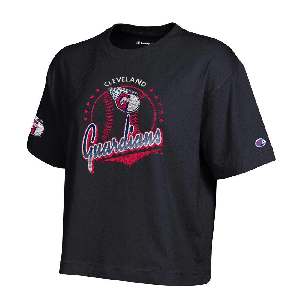 Cleveland Guardians Champion Women's All-Star T-Shirt - Black - MLB Sale