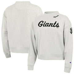 San Francisco Giants Champion Women's Triumph Tri-Blend Sweatshirt - Stone - MLB Online