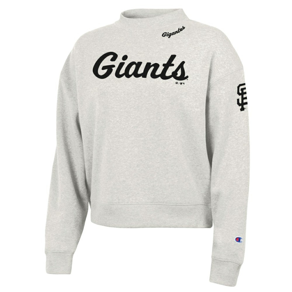 San Francisco Giants Champion Women's Triumph Tri-Blend Sweatshirt - Stone - MLB Online