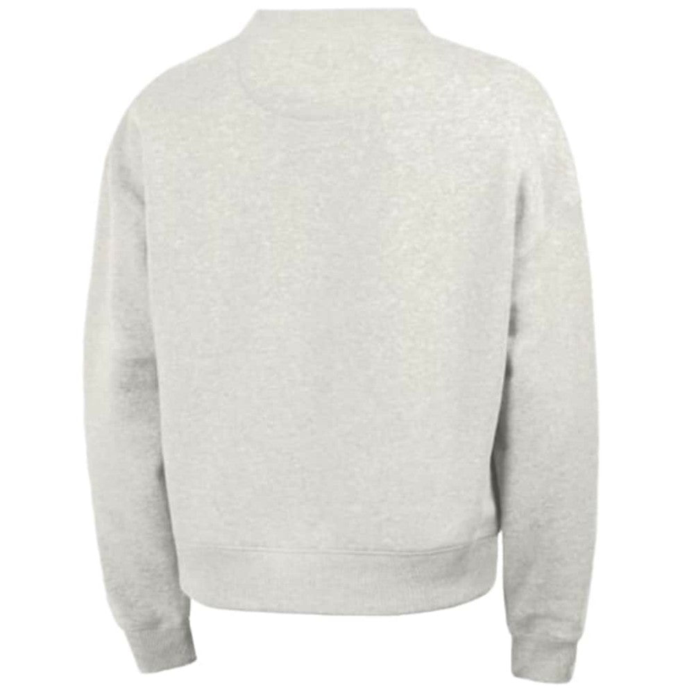 Atlanta Braves Champion Women's Triumph Tri-Blend Sweatshirt - Stone - MLB on Sale