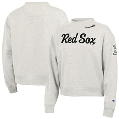 Boston Red Sox Champion Women's Triumph Tri-Blend Sweatshirt - Stone - MLB Sale