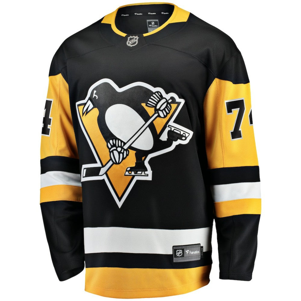 Stuart Skinner Pittsburgh Penguins Fanatics Home Breakaway Jersey - Black - NHL 203717244