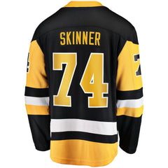Stuart Skinner Pittsburgh Penguins Fanatics Home Breakaway Jersey - Black - NHL 203717244