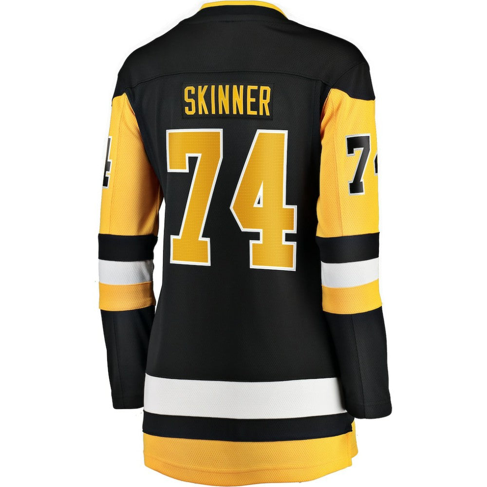 Stuart Skinner Pittsburgh Penguins Indiana Women's Home Breakaway Jersey - Black - NHL 203717245