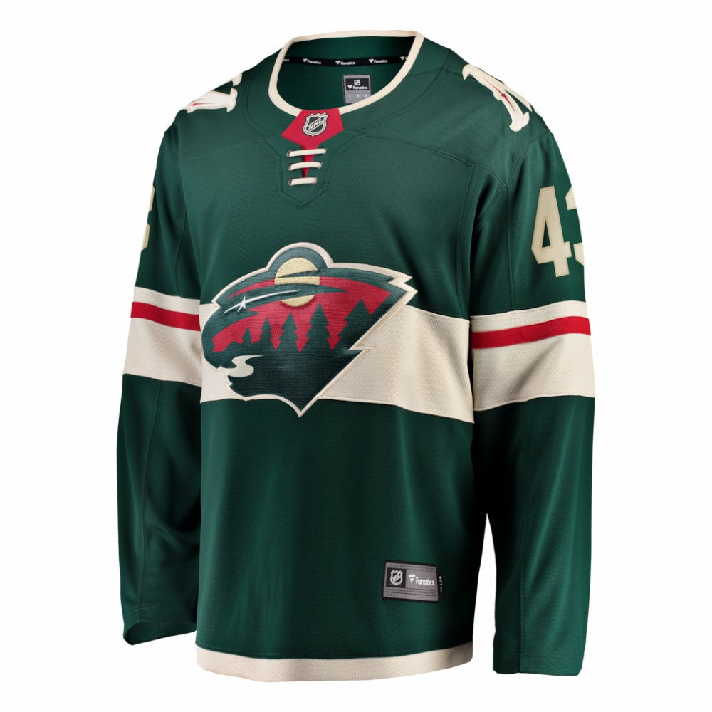 Quinn Hughes Minnesota Wild Fanatics Home Breakaway Jersey - Green - NHL 203721403