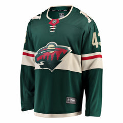 Quinn Hughes Minnesota Wild Fanatics Home Breakaway Jersey - Green - NHL 203721403