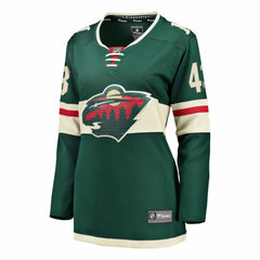 Quinn Hughes Minnesota Wild Fanatics Women's Home Breakaway Jersey - Green - NHL 203721404