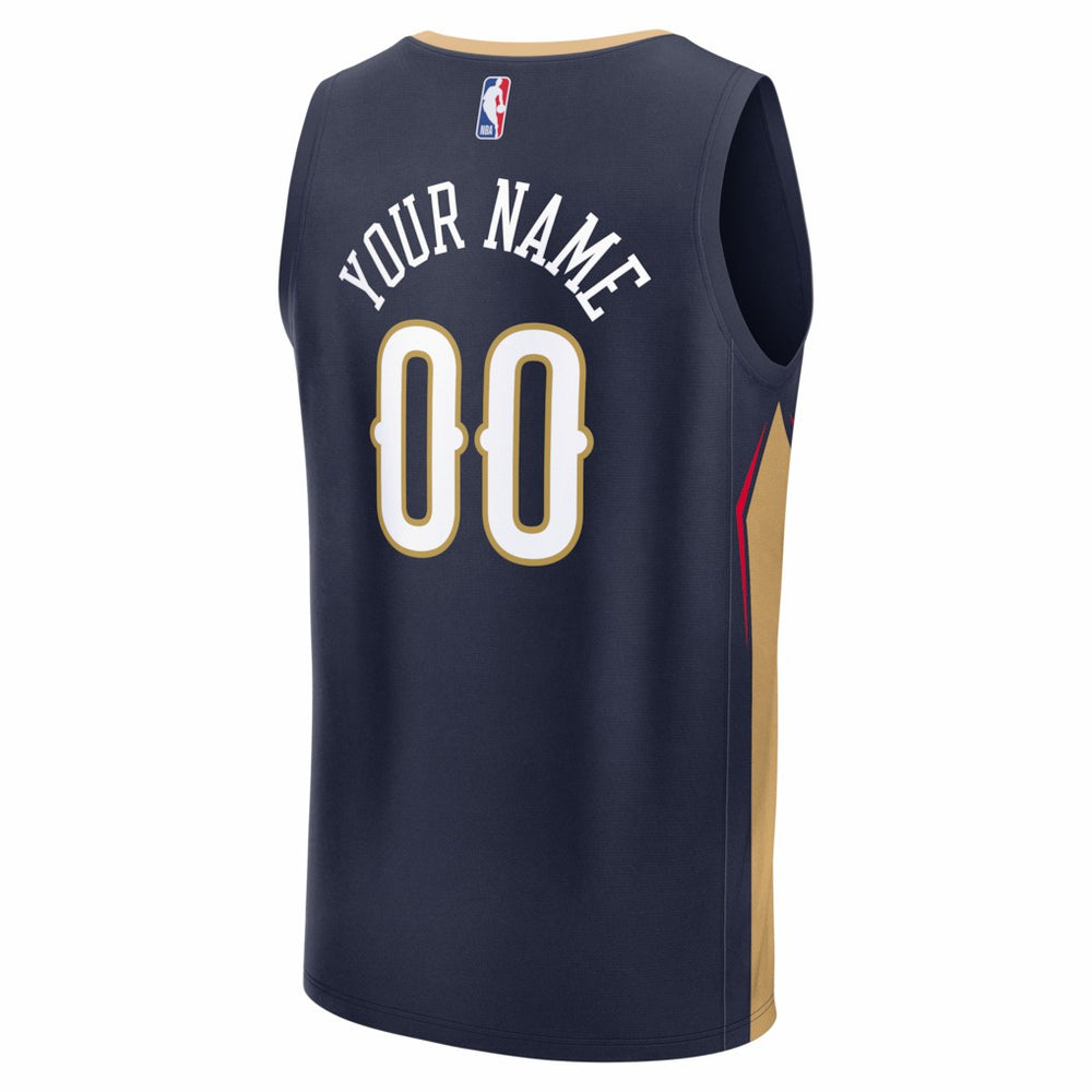 New Orleans Pelicans Fastbreak Custom Jersey Icon Edition Navy | Fanatics discount