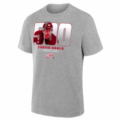 Patrick Kane Detroit Red Wings 500 Career Goals Milestone T-Shirt - Gray - NHL 203724608