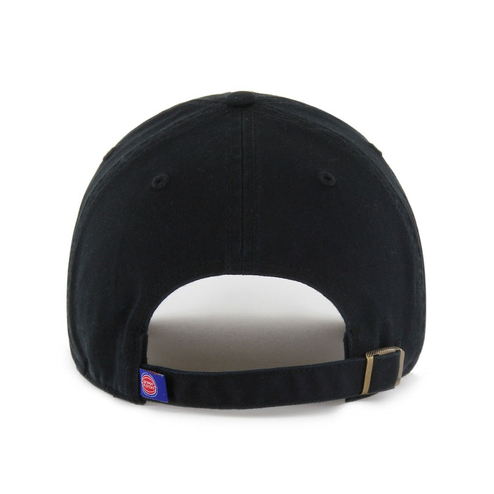 Detroit Pistons '47 Clean Up Adjustable Hat for sale Black | 47 brand Lifestyle