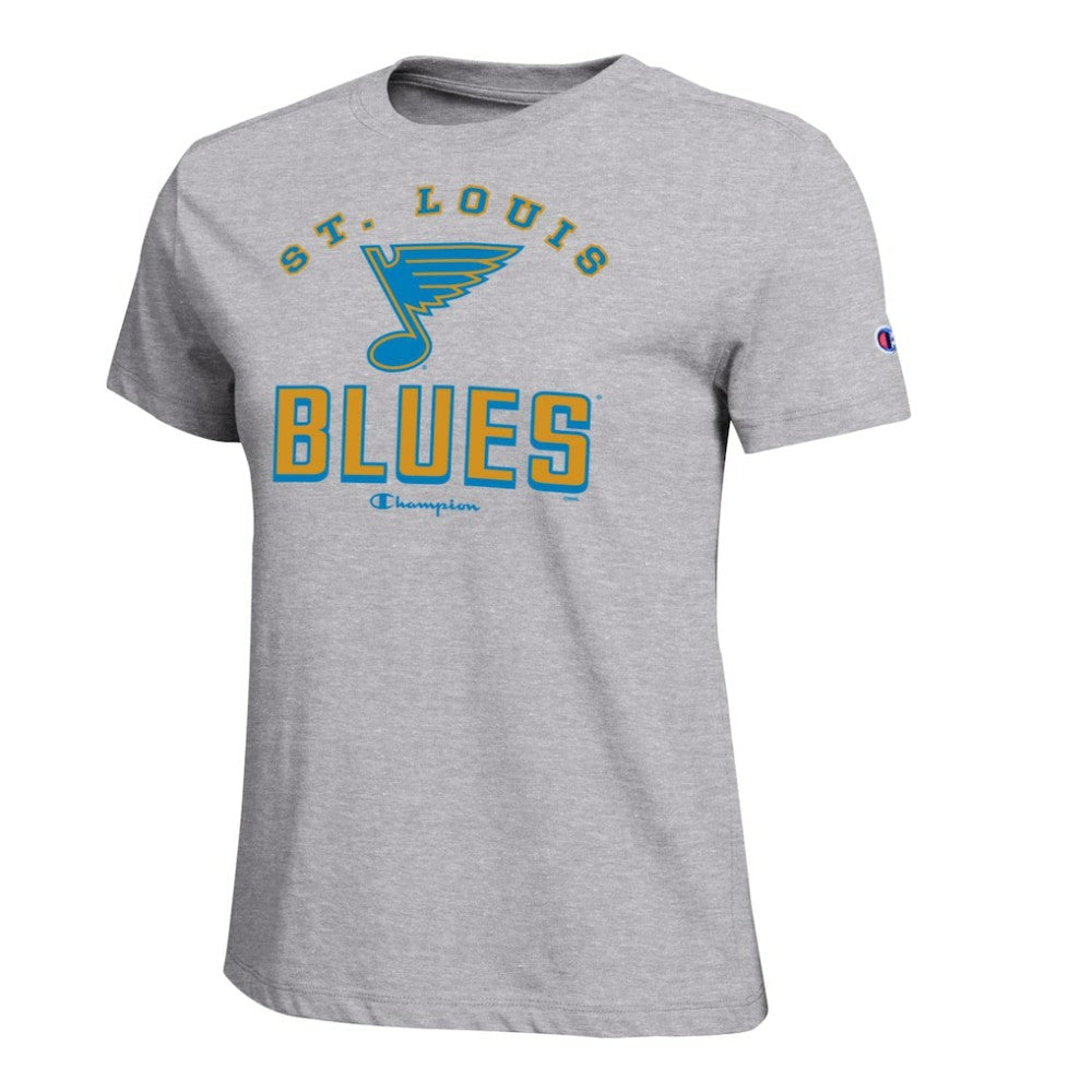 St. Louis Blues Champion Women's Core T-Shirt - Gray - NHL 203724900