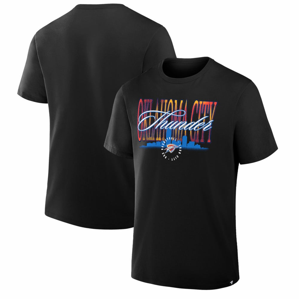Oklahoma City Thunder Chase Chrome T-Shirt Black