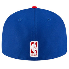 Detroit Pistons Two-Tone 59FIFTY Fitted Hat for sale Blue | New Era outlet