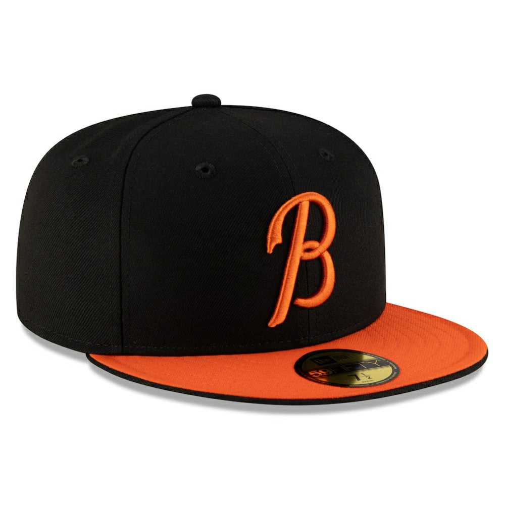 Baltimore Orioles New Era Authentic Collection 59FIFTY Fitted Hat - Black/Orange - New Era Discount