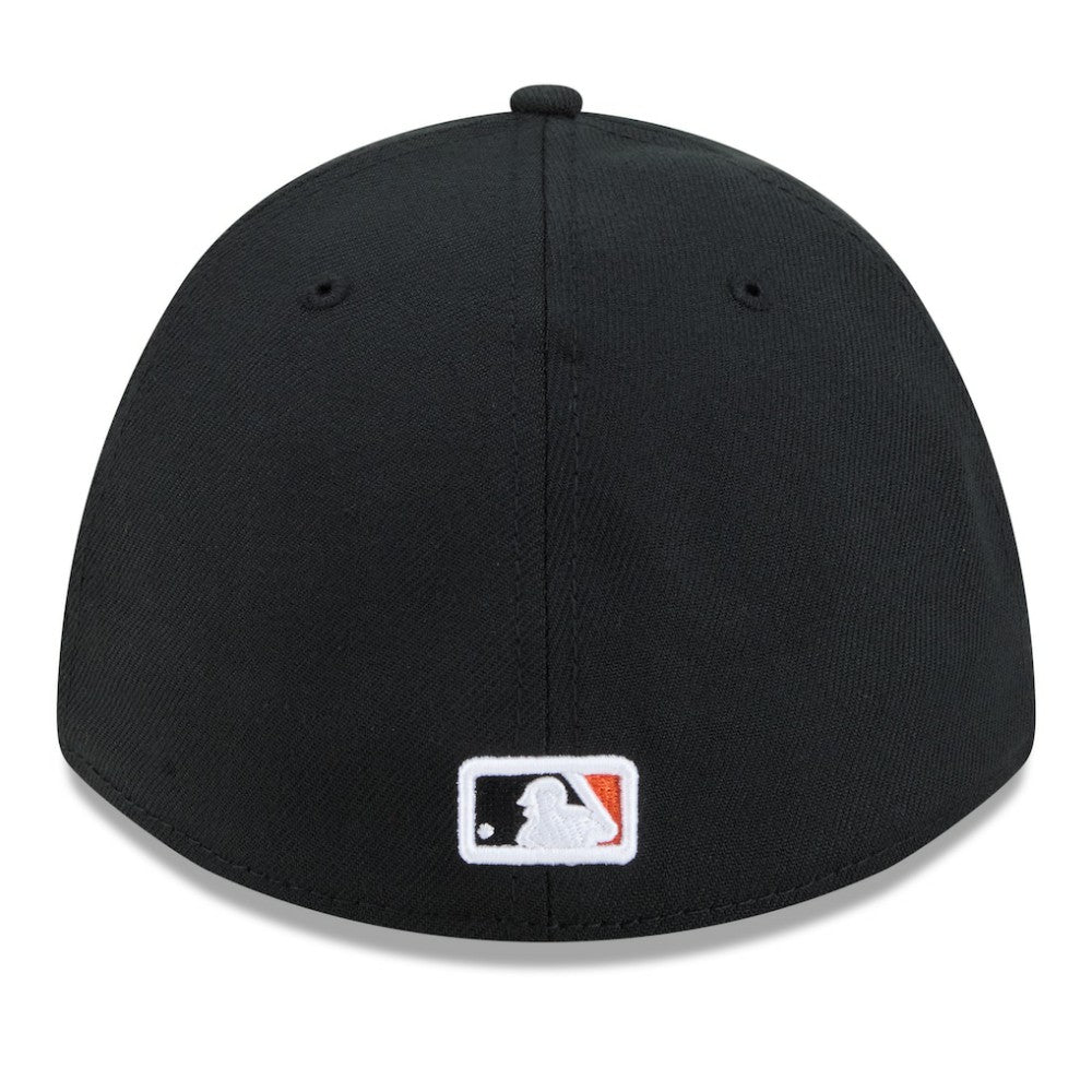 Baltimore Orioles New Era Player Replica 39THIRTY Flex Hat - Black/Orange - New Era Discount