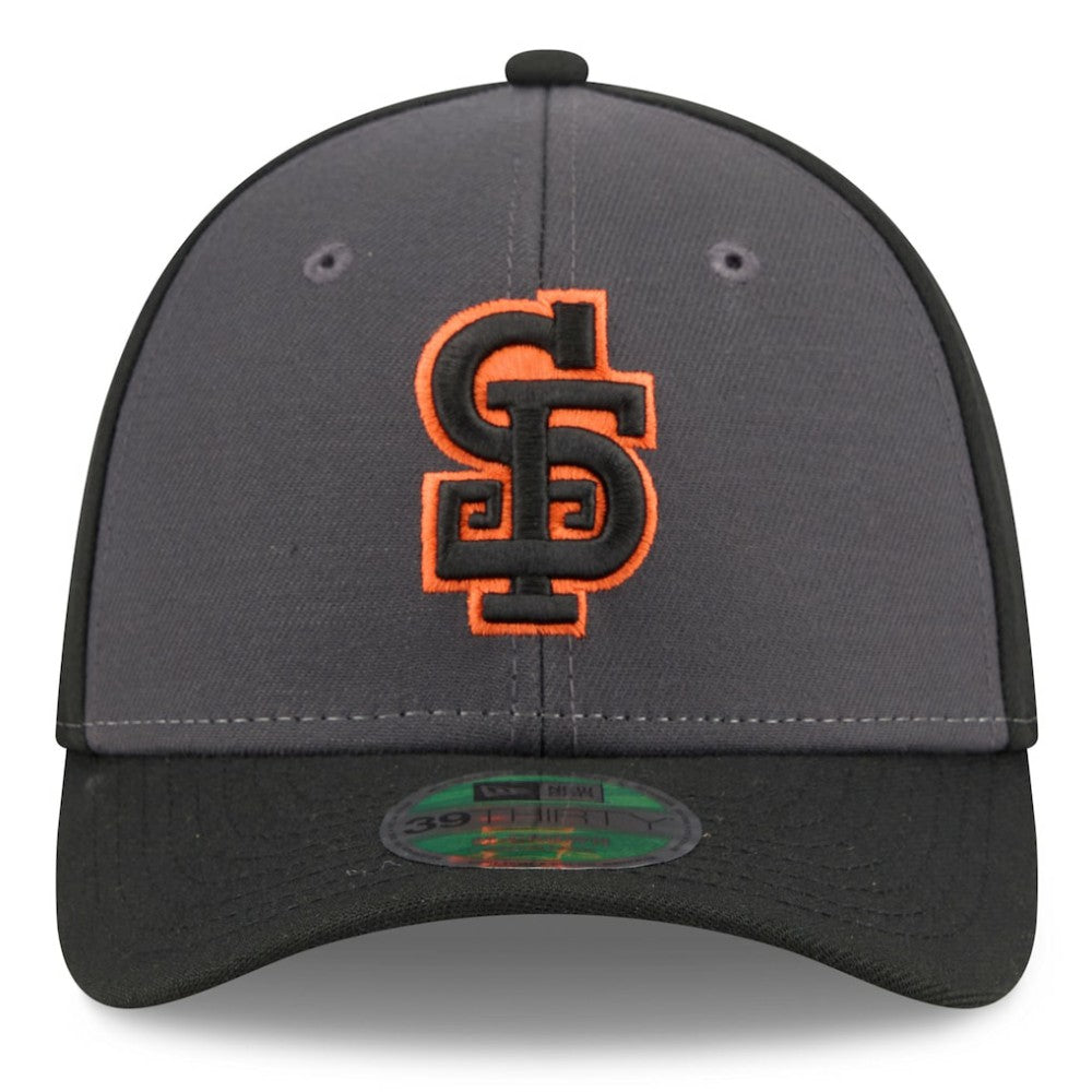 San Francisco Giants New Era Player Replica Alternate 39THIRTY Flex Hat - Gray/Black - New Era Sale