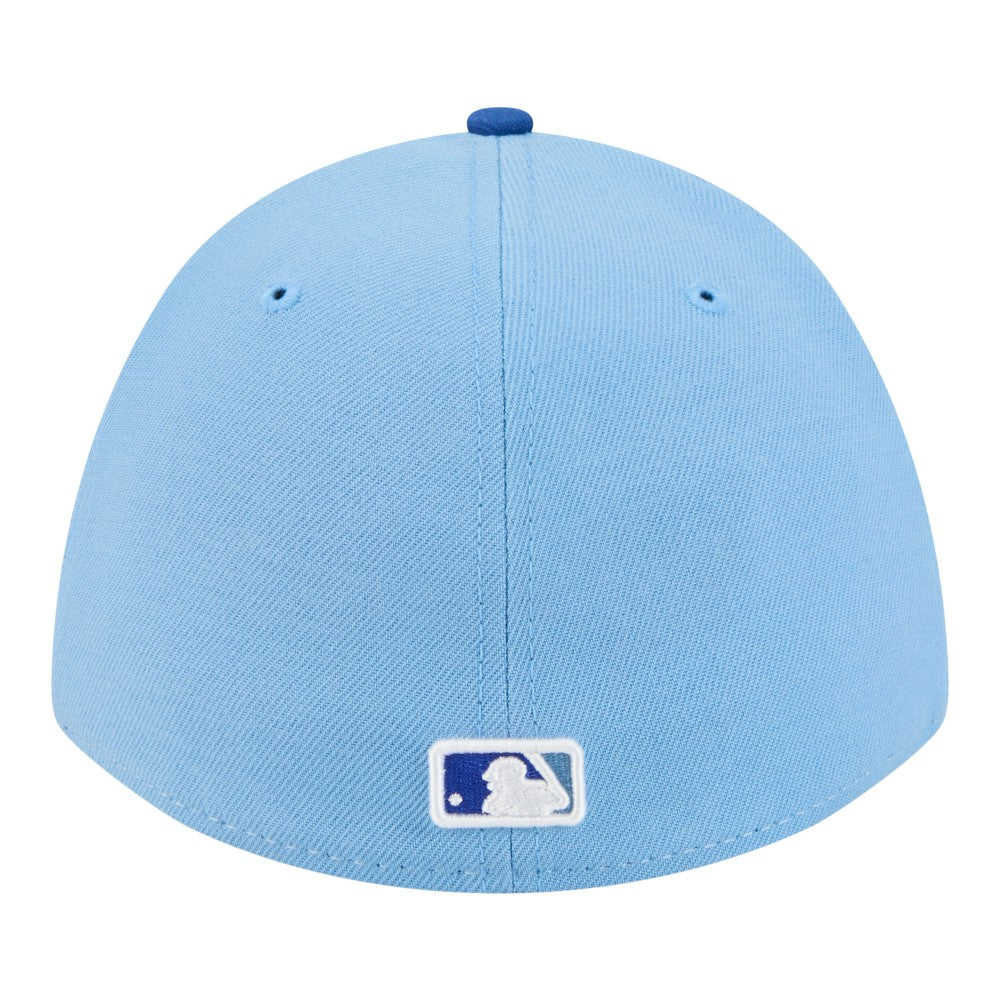 Kansas City Royals New Era Player Replica 39THIRTY M-Crown Flex Hat - White/Royal - New Era Sale