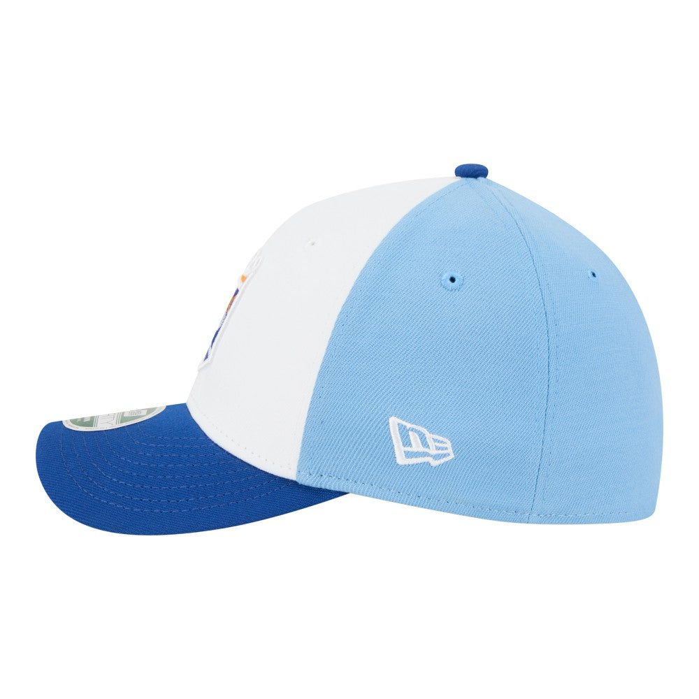 Kansas City Royals New Era Player Replica 39THIRTY M-Crown Flex Hat - White/Royal - New Era Sale