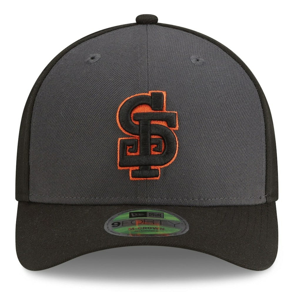 San Francisco Giants New Era Player Replica Alternate 9FORTY M-Crown Adjustable Hat - Gray/Black - New Era Lifestyle