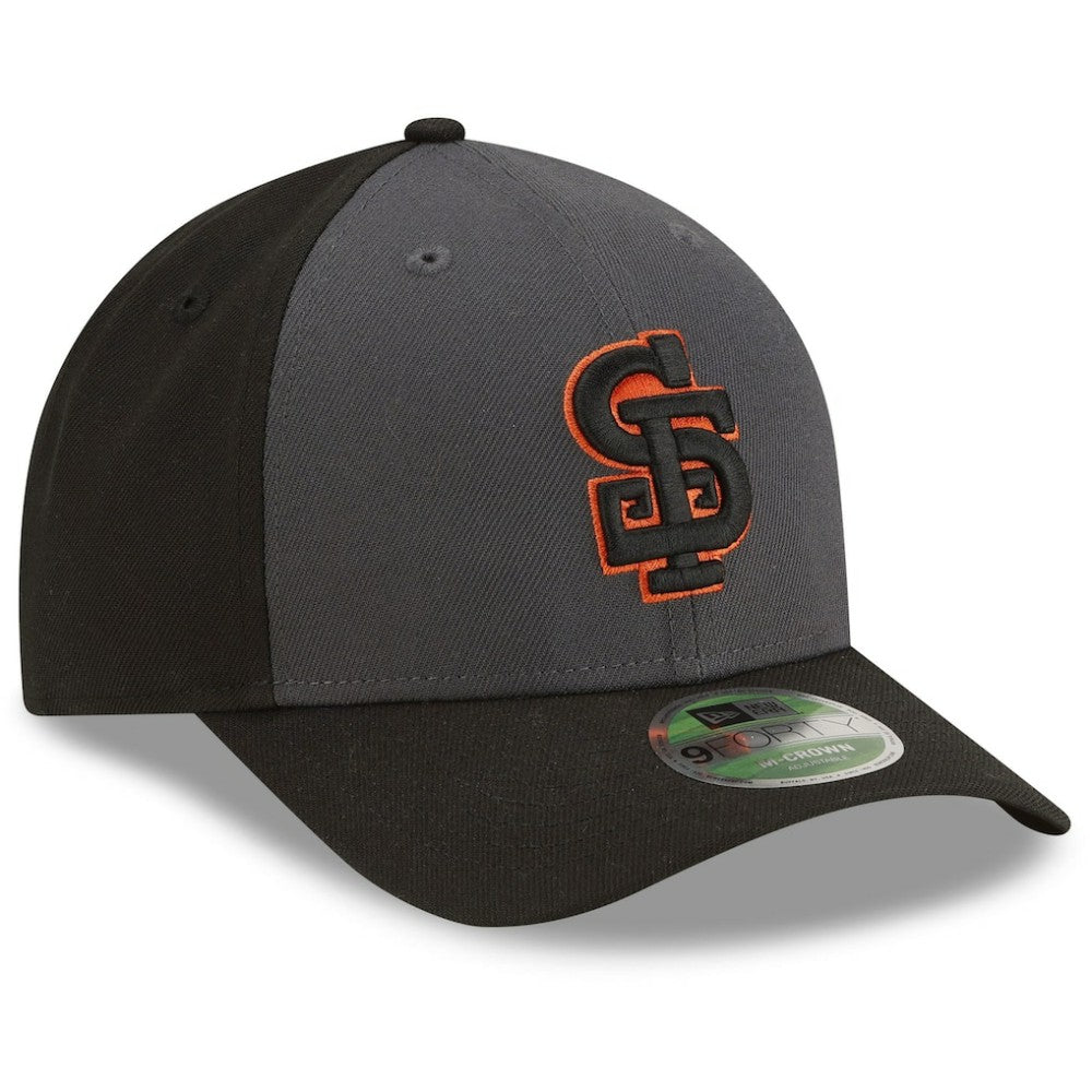 San Francisco Giants New Era Player Replica Alternate 9FORTY M-Crown Adjustable Hat - Gray/Black - New Era Lifestyle